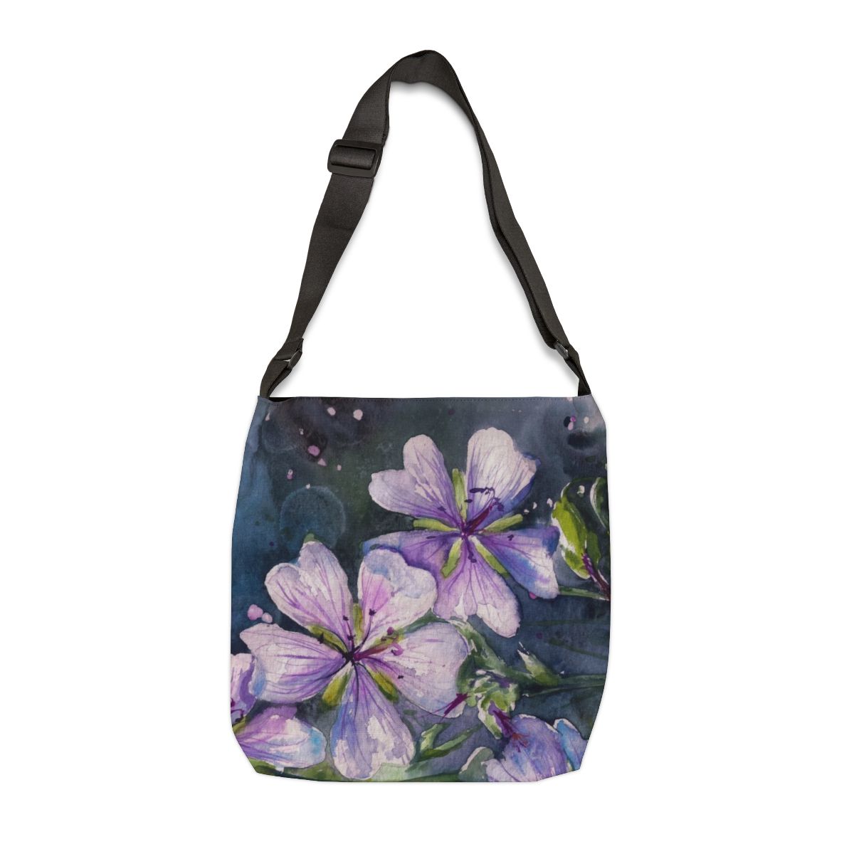 Geranium Adjustable Tote — Front