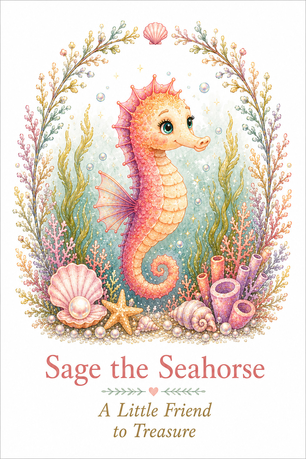Sage watercolor fine art print