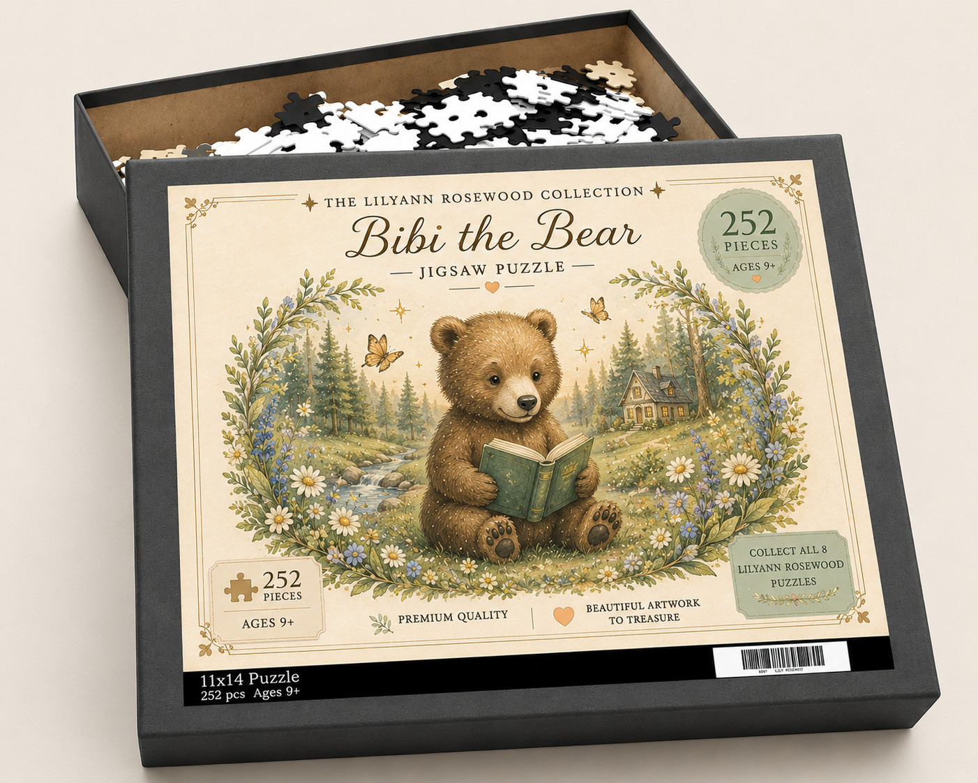 Bibi the Bear puzzle with illustrated box